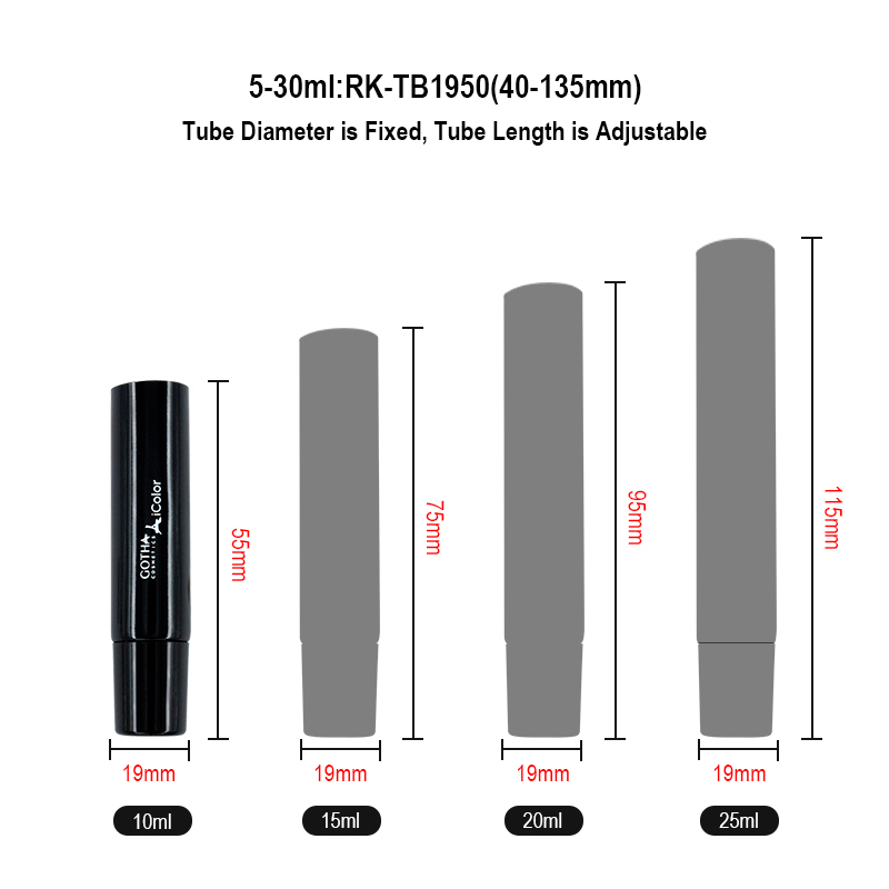 soft plastic tube packaging