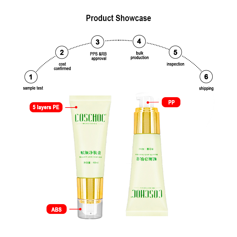 60ml 70ml Customized foundation tube