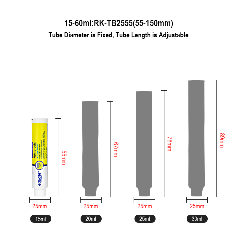 Custom Lined Screw Cap Ointment tube