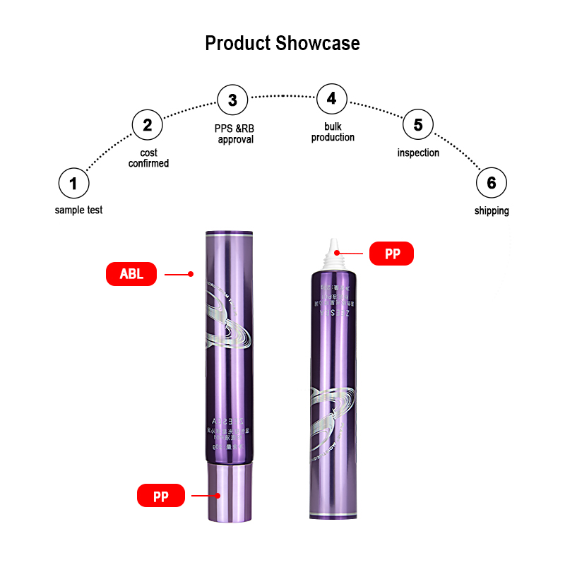 eye cream packing containers tube