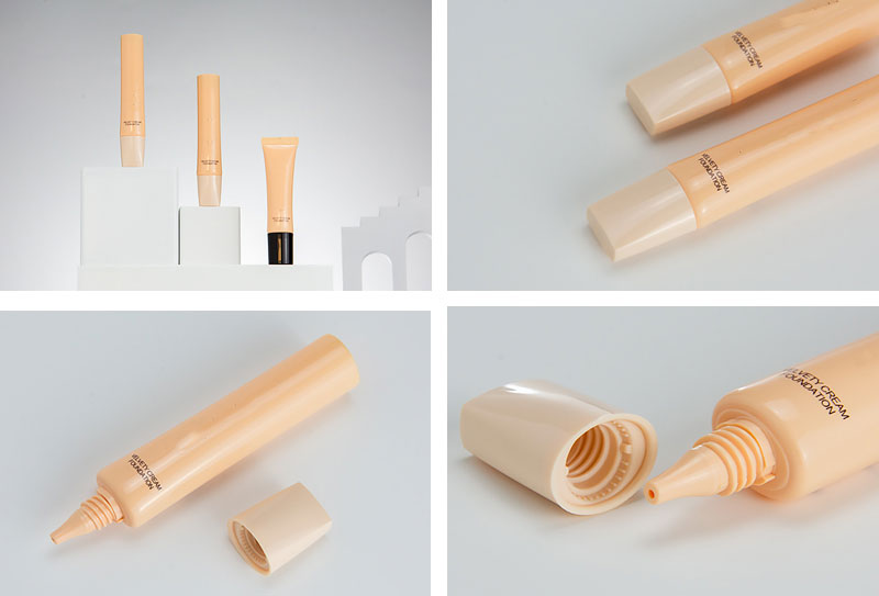 cream foundation tube