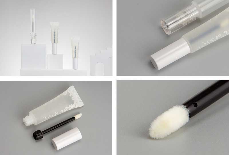 clear lip balm tubes