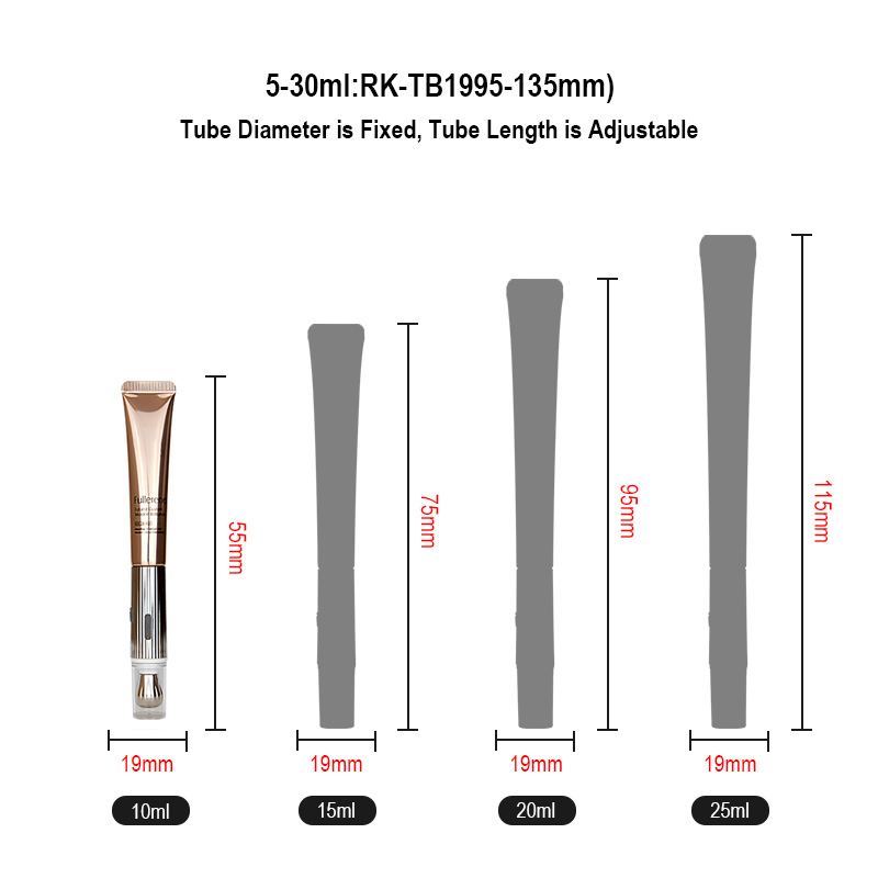private label eye cream tube