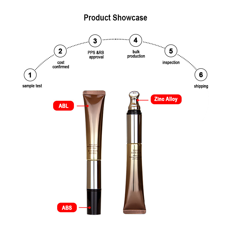 Vibration Applicator Cosmetic Tube