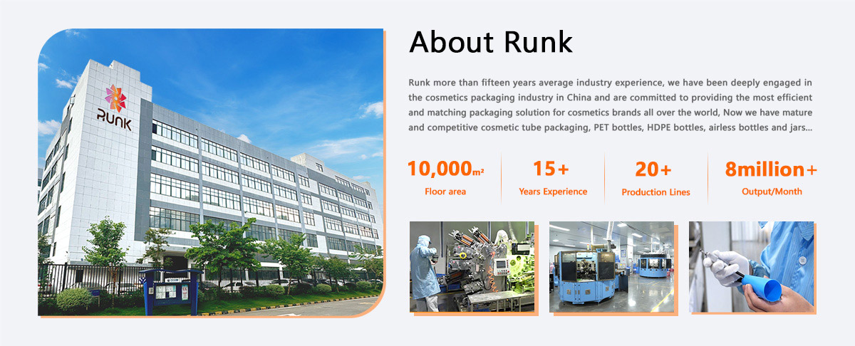 Runk skincare packgaing supplier